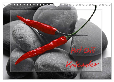 Hot Chili Küchen Kalender (Wandkalender 2026 DIN A4 quer), CALVENDO Monatskalender