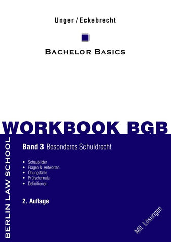 Workbook BGB Band III