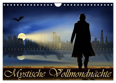 Mystische Vollmondnächte (Wandkalender 2027 DIN A4 quer), CALVENDO Monatskalender
