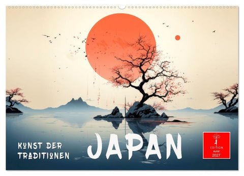 Japan - Kunst der Traditionen (Wandkalender 2027 DIN A2 quer), CALVENDO Monatskalender