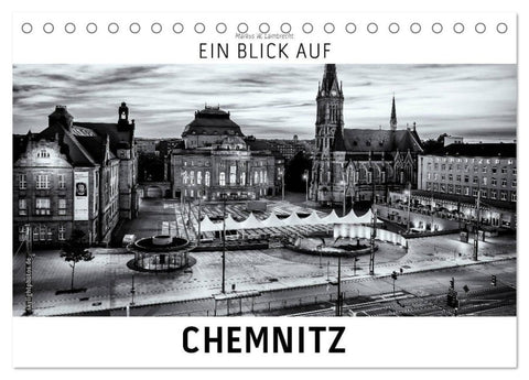 Ein Blick auf Chemnitz (Tischkalender 2027 DIN A5 quer), CALVENDO Monatskalender