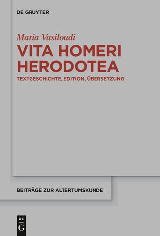 Vita Homeri Herodotea