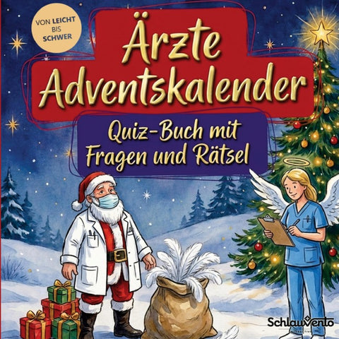 Ärzte-Adventskalender: Quiz-Buch mit Fragen und Rätsel