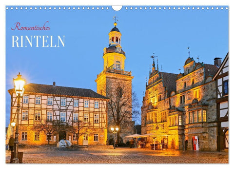 Romantisches RINTELN (Wandkalender 2026 DIN A3 quer), CALVENDO Monatskalender