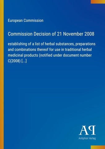 Commission Decision of 21 November 2008