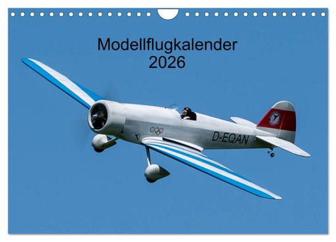 Modellflugkalender 2026 (Wandkalender 2026 DIN A4 quer), CALVENDO Monatskalender