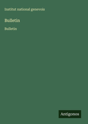 Bulletin