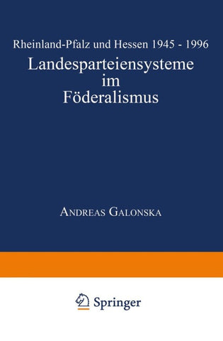 Landesparteiensysteme im Föderalismus