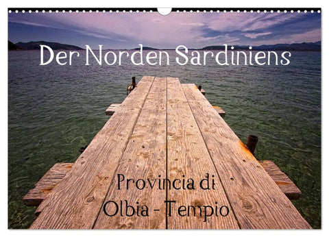 Der Norden Sardiniens (Wandkalender 2026 DIN A3 quer), CALVENDO Monatskalender