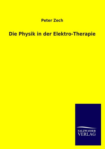 Die Physik in der Elektro-Therapie