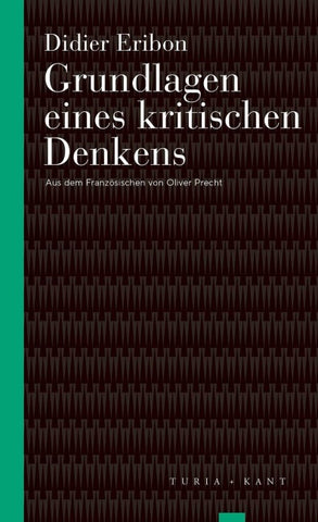 Grundlagen eines kritischen Denkens