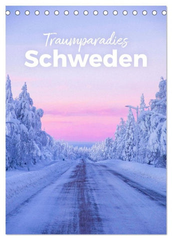 Traumparadies Schweden (Tischkalender 2027 DIN A5 hoch), CALVENDO Monatskalender