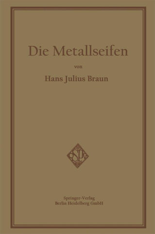 Die Metallseifen