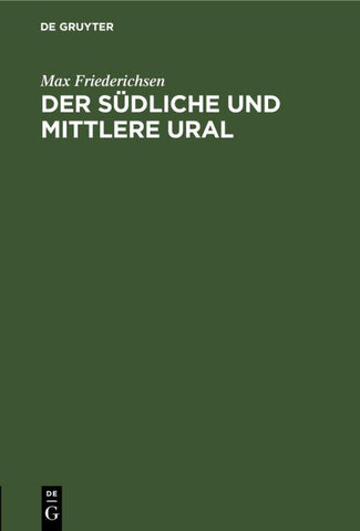 Der Südliche und Mittlere Ural