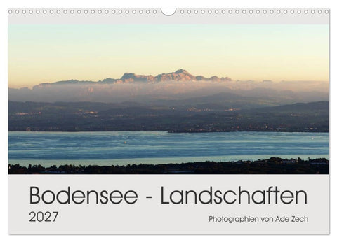 Bodensee - Landschaften (Wandkalender 2027 DIN A3 quer), CALVENDO Monatskalender