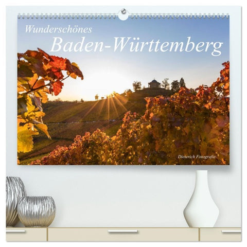 Wunderschönes Baden-Württemberg (hochwertiger Premium Wandkalender 2026 DIN A2 quer), Kunstdruck in Hochglanz