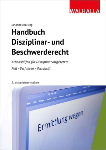 Handbuch Disziplinar- und Beschwerderecht