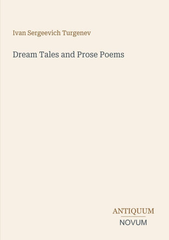 Dream Tales and Prose Poems