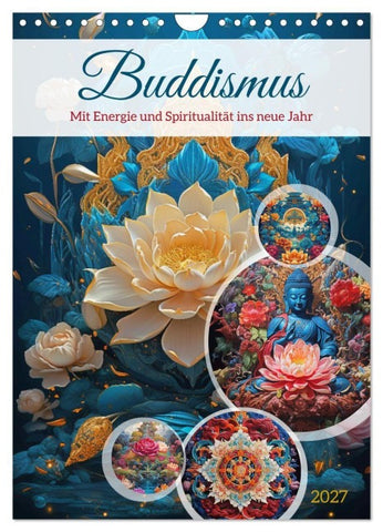 Buddismus (Wandkalender 2027 DIN A4 hoch), CALVENDO Monatskalender