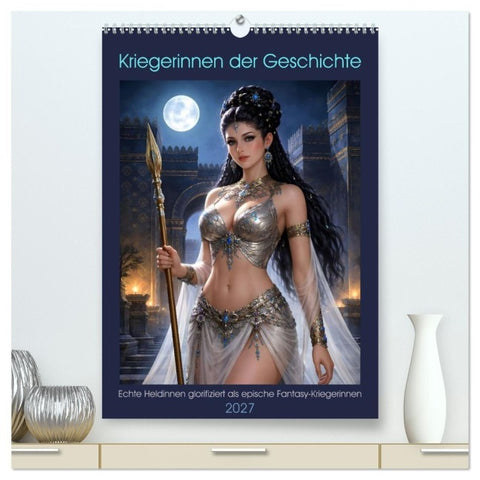Kriegerinnen der Geschichte (hochwertiger Premium Wandkalender 2027 DIN A2 hoch), Kunstdruck in Hochglanz