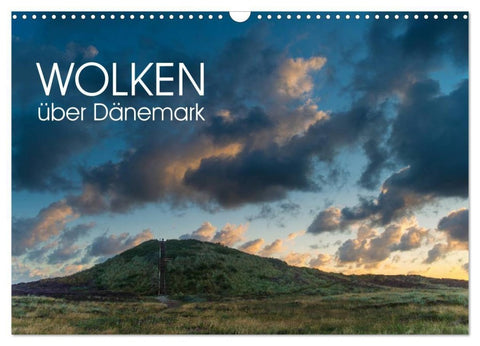 Wolken über Dänemark (Wandkalender 2027 DIN A3 quer), CALVENDO Monatskalender