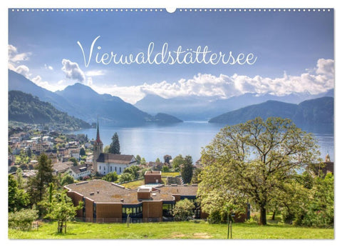 Vierwaldstättersee (Wandkalender 2027 DIN A2 quer), CALVENDO Monatskalender