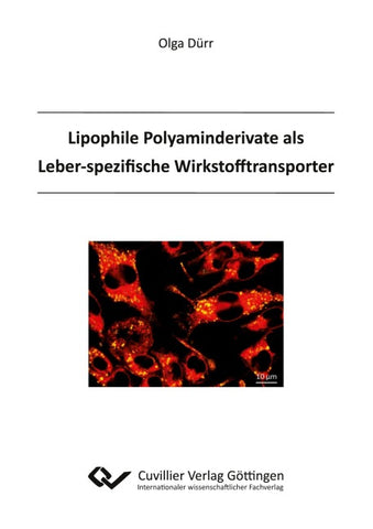 Lipophile Polyaminderivate als Leberspezifische Wirkstofftransporte