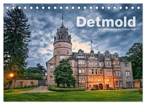 Detmold - Ein- und Ausblicke von Andreas Voigt (Tischkalender 2027 DIN A5 quer), CALVENDO Monatskalender