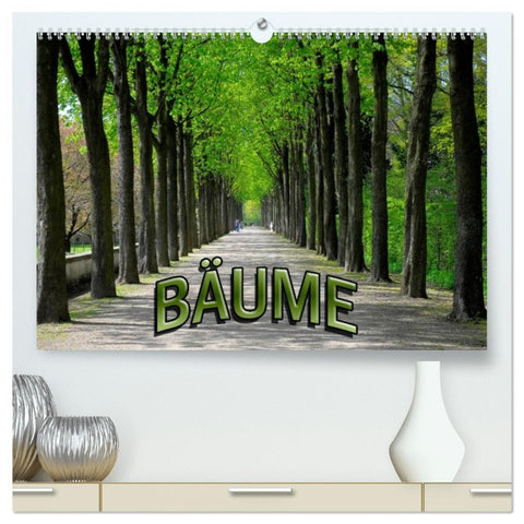 Bäume 2026 (hochwertiger Premium Wandkalender 2026 DIN A2 quer), Kunstdruck in Hochglanz