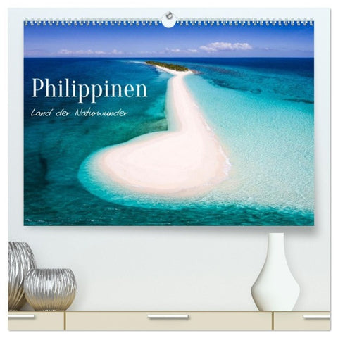 Philippinen - Land der Naturwunder (hochwertiger Premium Wandkalender 2027 DIN A2 quer), Kunstdruck in Hochglanz