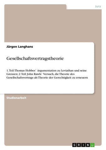 Gesellschaftsvertragstheorie