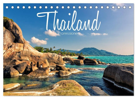 Thailand Impressionen (Tischkalender 2027 DIN A5 quer), CALVENDO Monatskalender