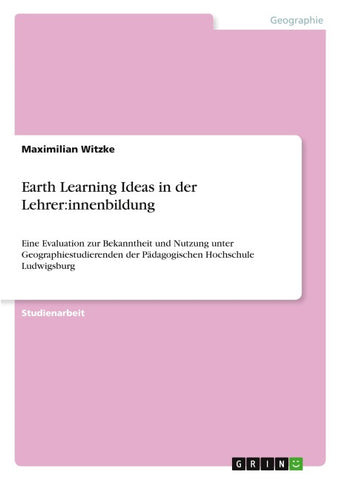 Earth Learning Ideas in der Lehrer:innenbildung