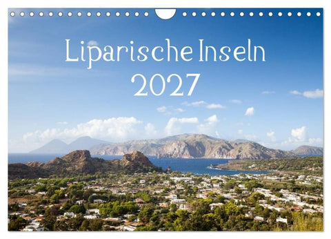 Liparische Inseln (Wandkalender 2027 DIN A4 quer), CALVENDO Monatskalender