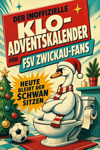 Der inoffizielle Klo-Adventskalender für FSV Zwickau-Fans