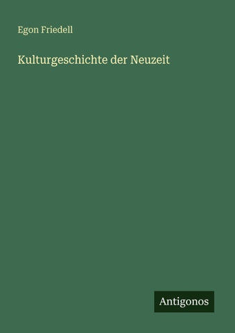 Kulturgeschichte der Neuzeit