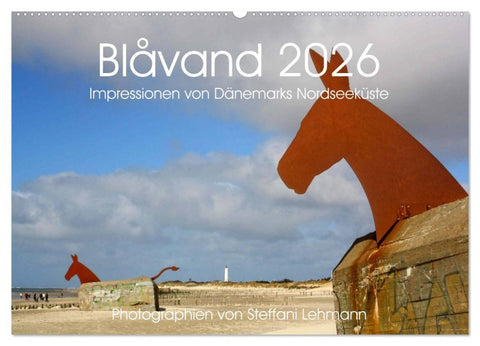 Blåvand 2026 (Blavand). Impressionen von Dänemarks Nordseeküste (Wandkalender 2026 DIN A2 quer), CALVENDO Monatskalender