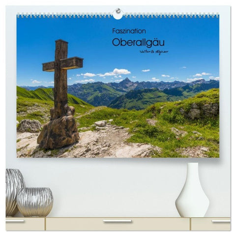Faszination Oberallgäu (hochwertiger Premium Wandkalender 2027 DIN A2 quer), Kunstdruck in Hochglanz