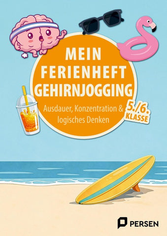 Mein Ferienheft: Gehirnjogging