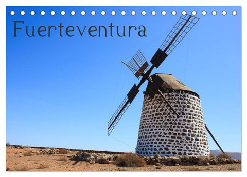 Fuerteventura (Tischkalender 2027 DIN A5 quer), CALVENDO Monatskalender