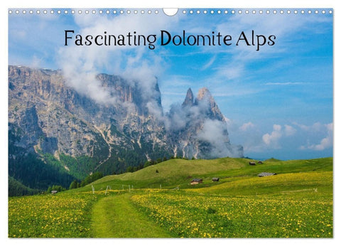 Fascinating Dolomite Alps (Wall Calendar 2027 DIN A3 landscape), CALVENDO 12 Month Wall Calendar