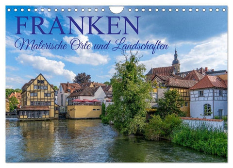 Franken - Malerische Orte und Landschaften (Wandkalender 2027 DIN A4 quer), CALVENDO Monatskalender