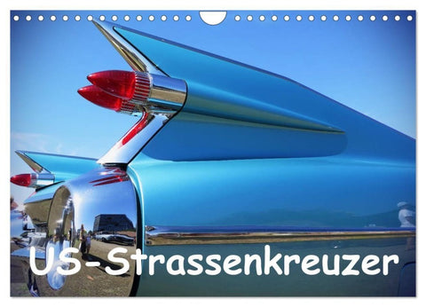 US-Strassenkreuzer (Wandkalender 2027 DIN A4 quer), CALVENDO Monatskalender