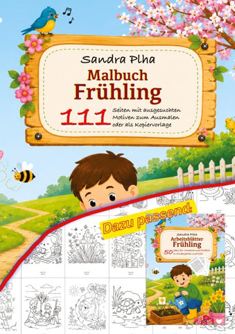 KitaFix Malbuch Frühling