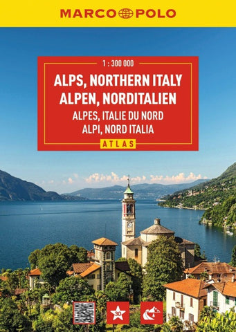 MARCO POLO Reiseatlas Alpen, Norditalien 1:300.000