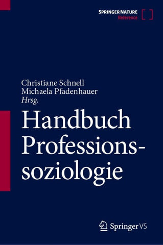 Handbuch Professionssoziologie