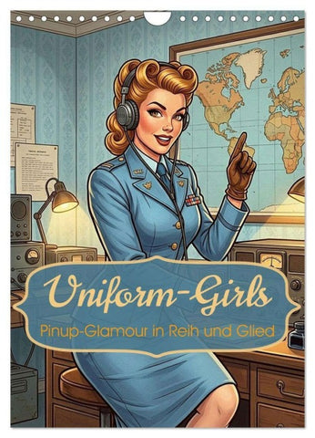 Uniform-Girls (Wandkalender 2027 DIN A4 hoch), CALVENDO Monatskalender