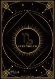 Edles Notizbuch Sternzeichen Steinbock | Designed by Alfred Herler