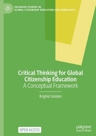 Critical Thinking for Global Citizenship Education