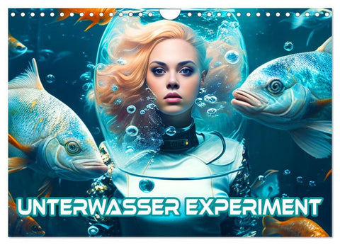 Unterwasser Experiment (Wandkalender 2026 DIN A4 quer), CALVENDO Monatskalender